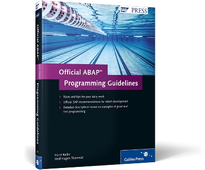 Book cover for Official ABAP Programming Guidelines