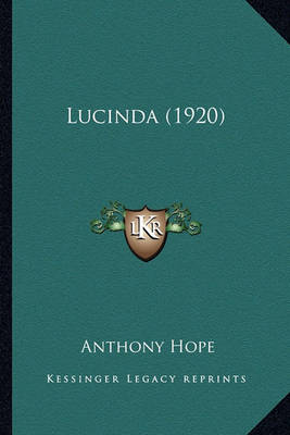 Book cover for Lucinda (1920) Lucinda (1920)