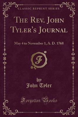 Book cover for The Rev. John Tyler's Journal