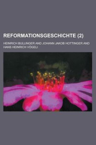 Cover of Reformationsgeschichte (2 )