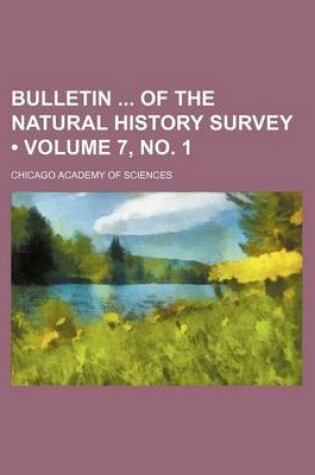 Cover of Bulletin of the Natural History Survey