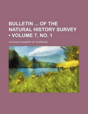 Cover of Bulletin of the Natural History Survey