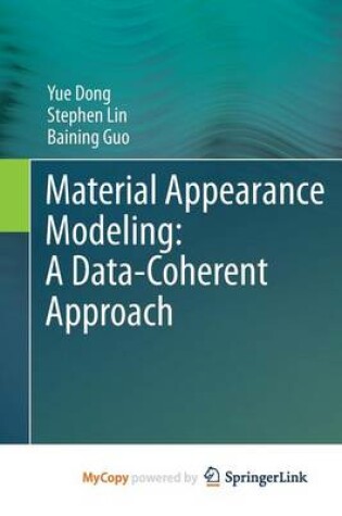 Cover of Material Appearance Modeling