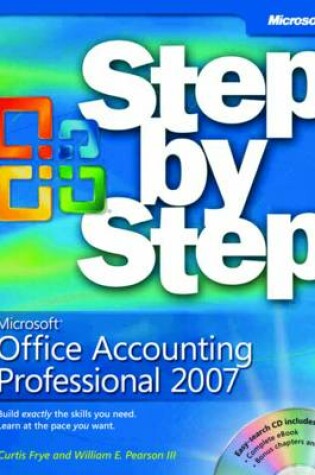 Cover of Microsoft Office Accounting Professional 2007 Step by Step