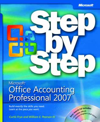 Book cover for Microsoft Office Accounting Professional 2007 Step by Step