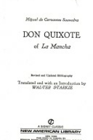 Cover of Cervantes : Don Quixote (Unabridged) (Sc)