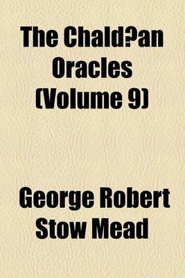 Book cover for The Chaldaean Oracles (Volume 9)