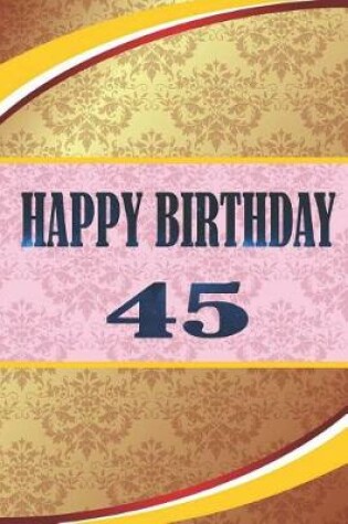 Cover of Happy Birthday 45