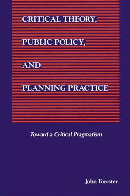 Book cover for Critical Theory, Public Policy, and Planning Practice