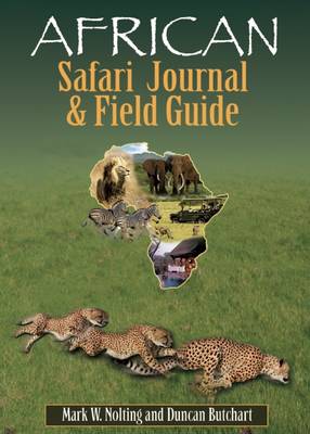 Book cover for African Safari Journal and Field Guide
