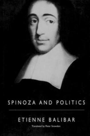 Cover of Spinoza and Politics