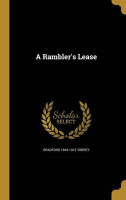 Book cover for A Rambler's Lease