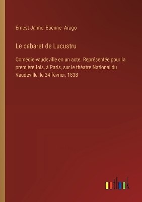 Book cover for Le cabaret de Lucustru