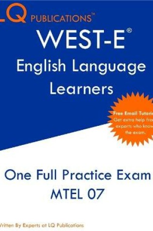 Cover of WEST-E English Language Learners