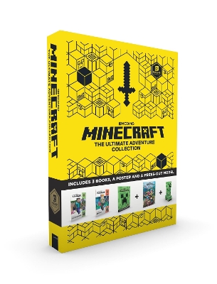 Book cover for Minecraft: The Ultimate Adventure Collection