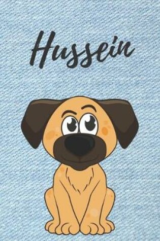 Cover of personalisiertes Notizbuch Hunde / Malbuch / Tagebuch / Journal / DIN A5 / Geschenk Hussein