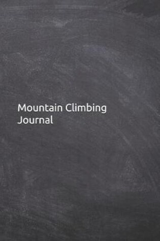 Cover of Mountain Climbing Journal