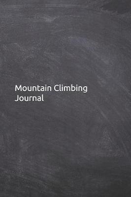 Book cover for Mountain Climbing Journal