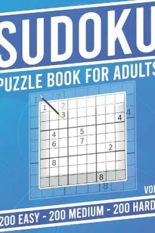 Cover of Sudoku Puzzle Book for Adults