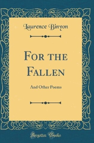 Cover of For the Fallen