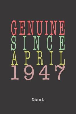 Book cover for Genuine Since April 1947