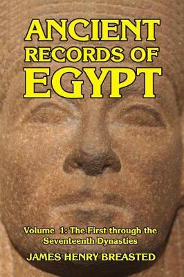 Book cover for Ancient Records of Egypt Volume I