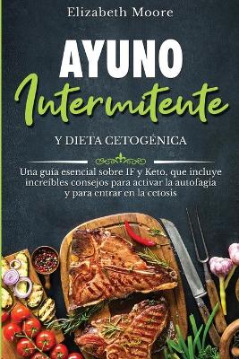 Book cover for Ayuno intermitente y dieta cetogénica