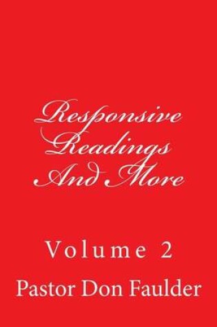 Cover of Responsive Readings And More
