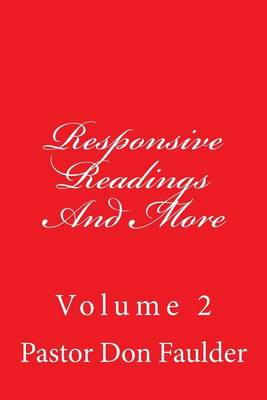 Book cover for Responsive Readings And More