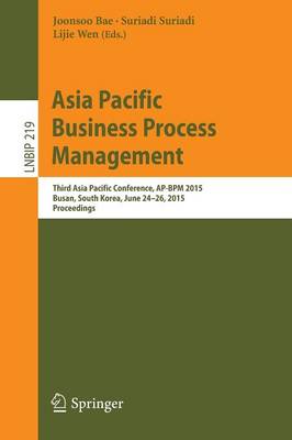 Cover of Asia Pacific Business Process Management