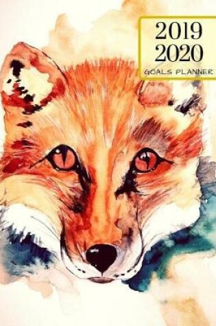 Cover of 2019 2020 Cunning Fox 15 Months Daily Planner