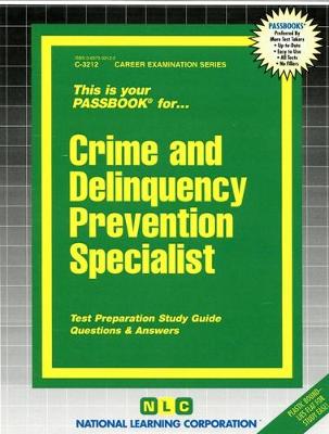 Book cover for Crime & Delinquency Prevention Specialist