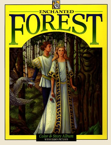 Book cover for Enchanted Forest: Colour & Sto