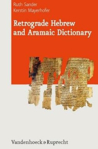 Cover of Retrograde Hebrew and Aramaic Dictionary