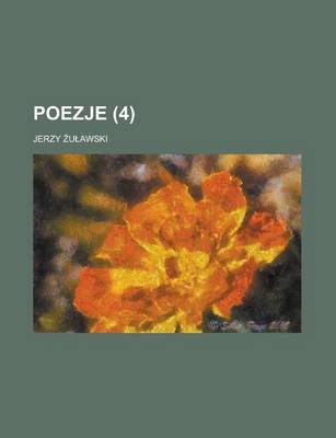 Book cover for Poezje (4 )