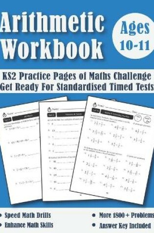 Cover of Year 6 Arithmetic Tests - KS2 Maths Challenge