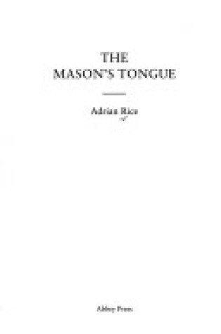 Cover of The Mason's Tongue