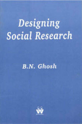 Cover of Designing Social Research