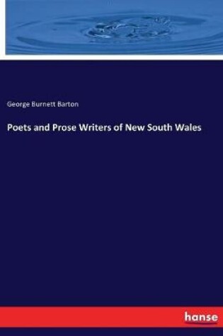 Cover of Poets and Prose Writers of New South Wales