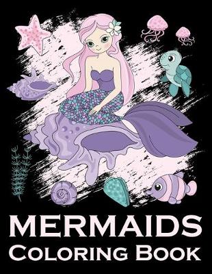 Book cover for Mermaids Coloring Book