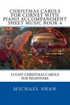 Book cover for Christmas Carols For Cornet With Piano Accompaniment Sheet Music Book 4