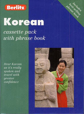 Book cover for Korean Berlitz Travel Pack