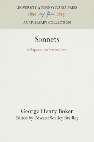 Cover of Sonnets