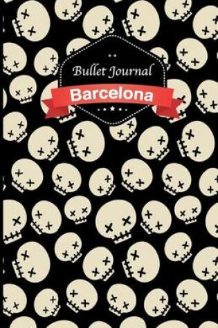 Cover of Bullet Journal. Skulls