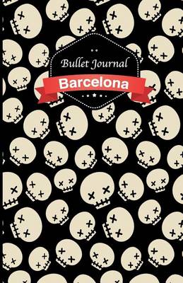 Book cover for Bullet Journal. Skulls