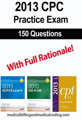 Book cover for CPC Practice Exam 2013