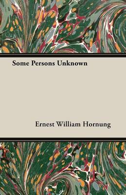 Book cover for Some Persons Unknown