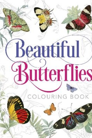 Cover of Beautiful Butterflies Colouring Book