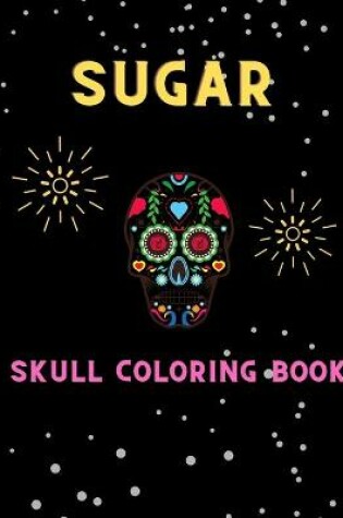 Cover of Sugar skull coloring book