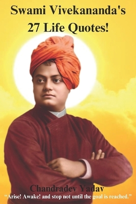 Book cover for Swami Vivekananda's 27 Life Quotes!